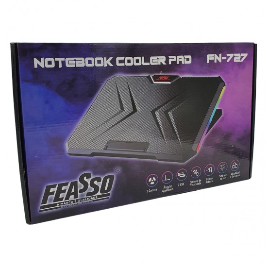 Base para Notebook com 2 Coolers FN-727