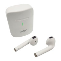 Fone Bluetooth Branco Sem Fio c/ Cabo de Carga FONE-BTM11