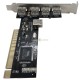 Placa PCI USB 2.0 Via 4+1 Portas JPU-01 