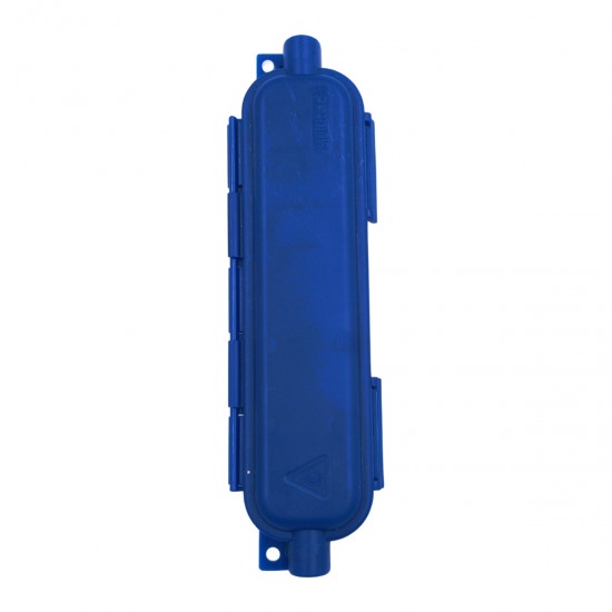 Caixa Protetora Hermética Azul para Emenda de Fibra Óptica 