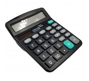 Calculadora de Mesa Comercial e Escritório com Display de 12 dígitos