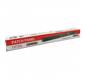 Patch Panel Cat5e 24 Portas 
