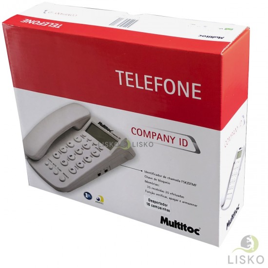 Telefone Company ID Branco 